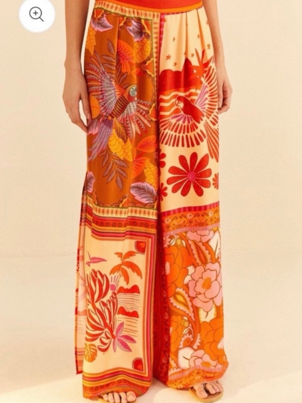 Farm Rio wide leg pants - Picture 5 of 6
